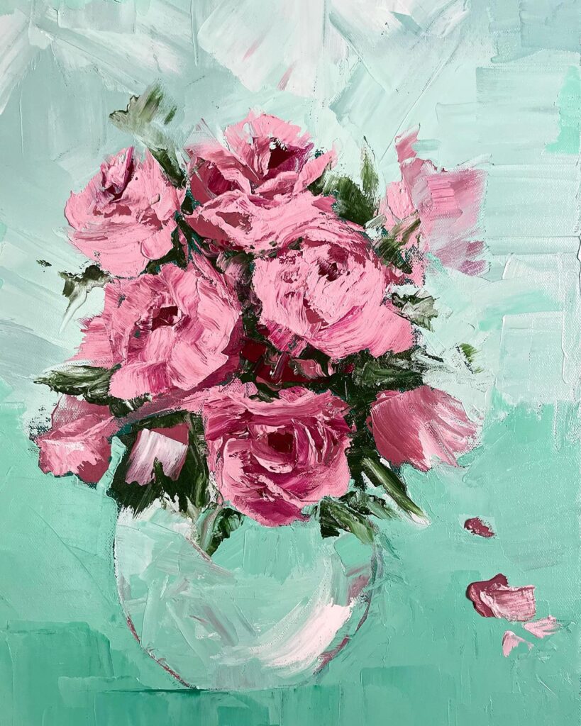 Natalia Rodriguez - FloralIII_oil_canvas_16x20